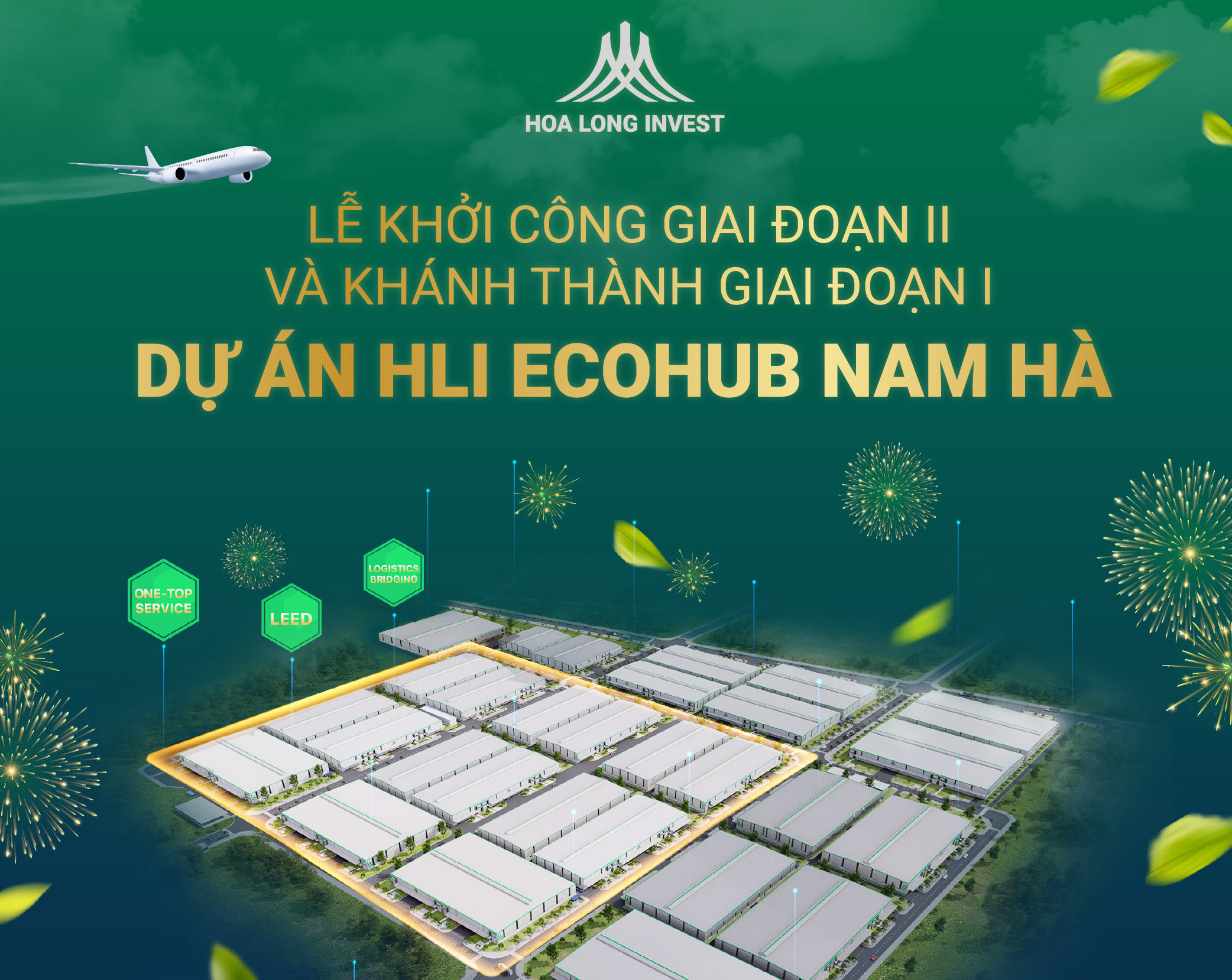 Sẵn Sàng Cho Dấu Mốc Mới: Lễ Khởi Công Giai Đoạn II & Khánh Thành Giai Đoạn I Dự Án HLI EcoHub Nam Hà