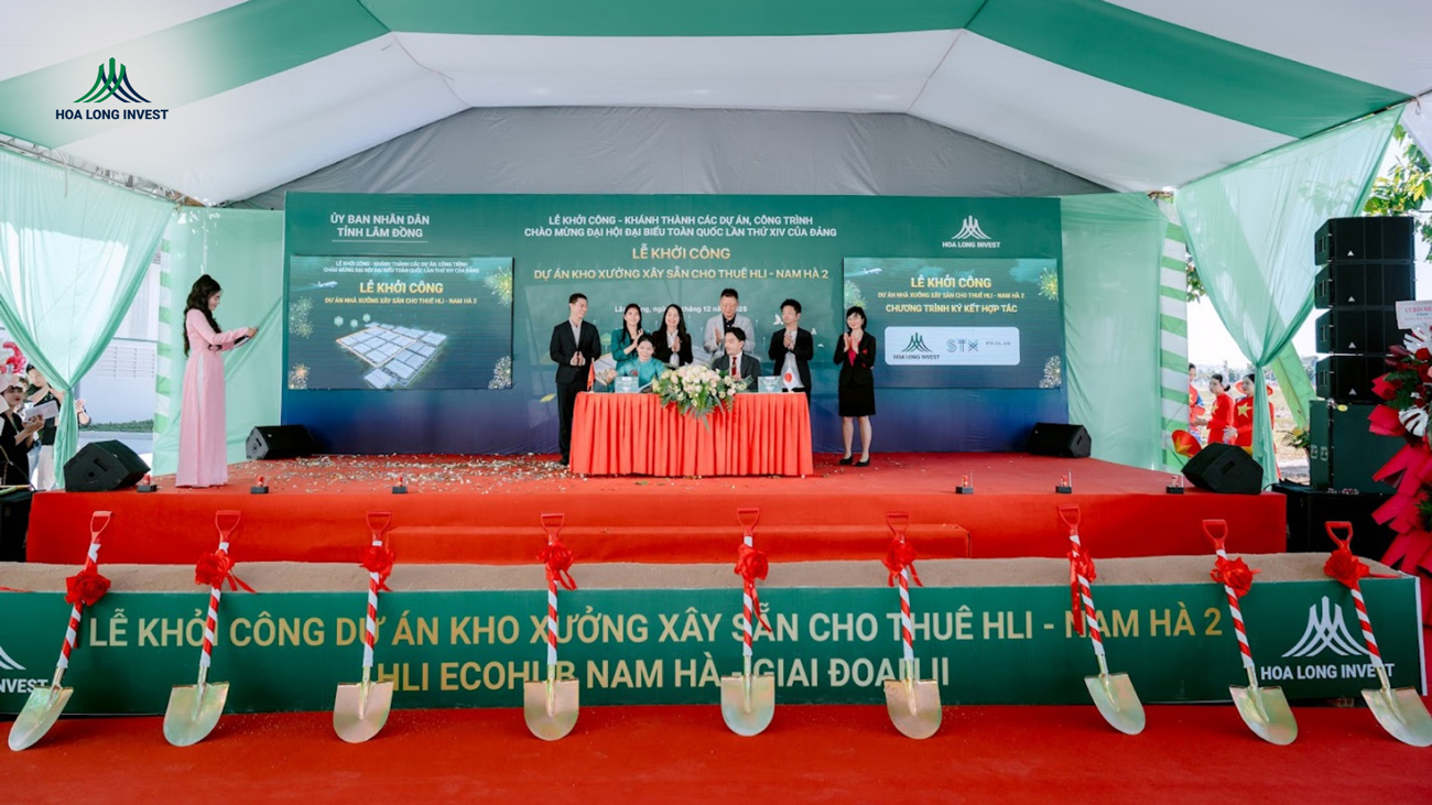 Hòa Long Invest & STX Việt Nam: Dấu Ấn Hợp Tác Chiến Lược Tại HLI EcoHub Nam Hà